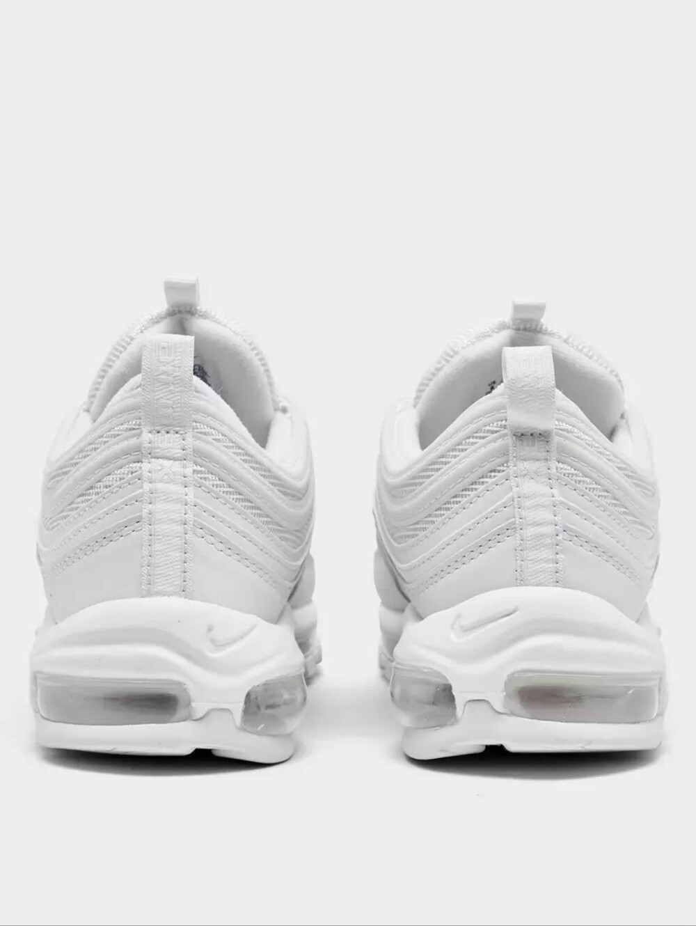 Nike White Air Max 97 Low-Profile Sneakers - Picture 5 of 9